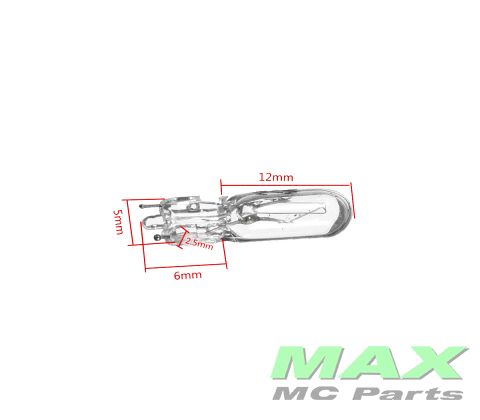 Pære 12V1,2W INSTRUMENT BULB WEDGE