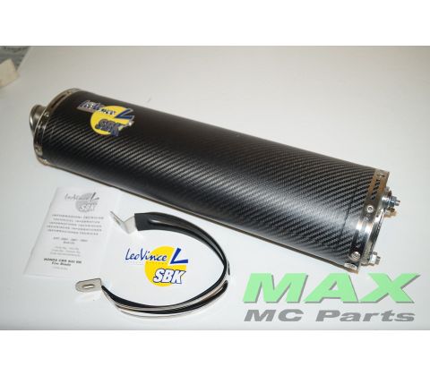 Oval Bolt-on Mufle Carbon CBR900 FIREBLA