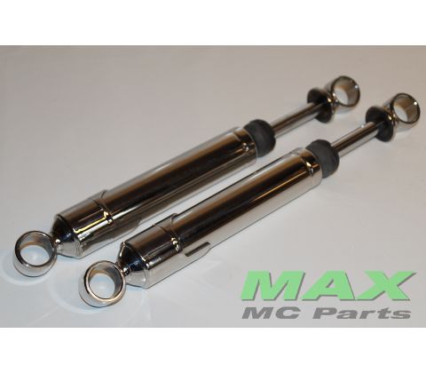 Hagon Chrom Twin Dæmper 350MM RÅ