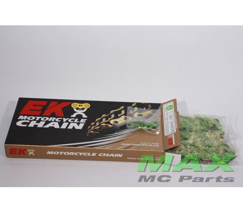 EK Kæde 520MRD6  120 led GREEN/SILVER