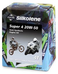 SUPER 4 20W/50. 4L SUPER SEMI SYNTHETIC