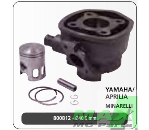 Cylinderkit std. 40,00 LC, 45km 10mm pin