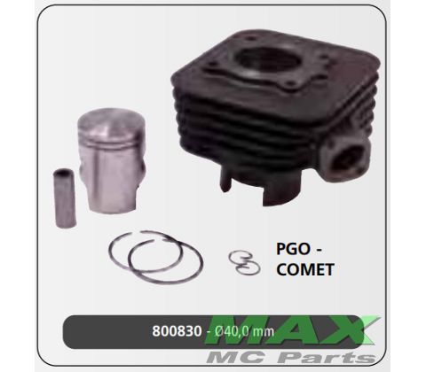 Cylinderkit std. 40,0  30/45 km/t