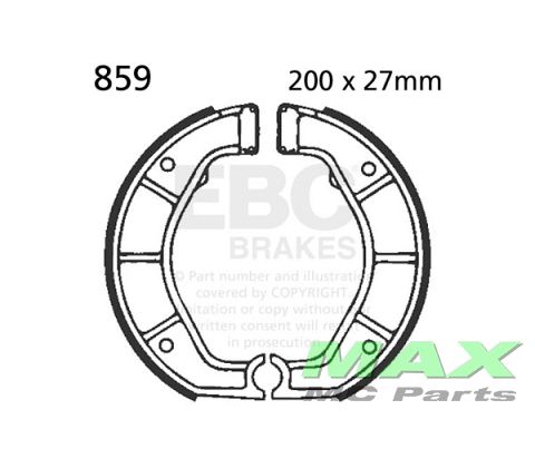 EBC brake shoe set 859