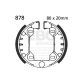 EBC brake shoe set 878 
