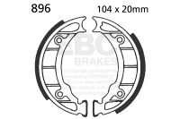 EBC brake shoe set 896 104x20mm