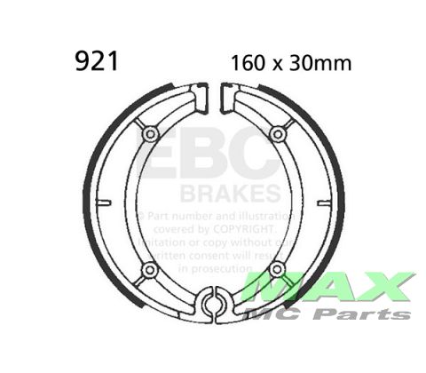 EBC brake shoe set 921