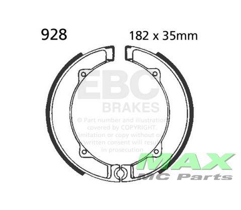 EBC brake shoe set 928