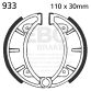 EBC brake shoe set 933