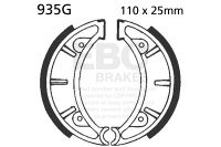EBC grooved brake shoe set 935G
