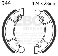 EBC brake shoe set 944