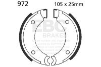 EBC brake shoe set *FRONT/REAR* 972 PUCH