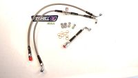 BMW FRONT BRAKE 1 HOSE KIT CHROME