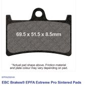 EBC EXTREME PRO DOUBLE H EPFA252HH