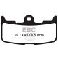 EBC EXTREME PRO DOUBLE H EPFA345HH