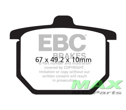 EBC Disc pad FA030 *FRONT/REAR*