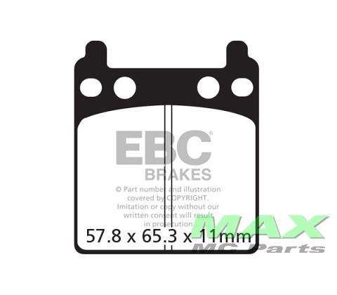 EBC Disc pad set*REAR* FA032 GL100