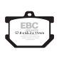 EBC Disc pad set FA034 FRONT(REAR)