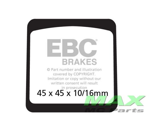 EBC Disc pad set FA042 FRONT