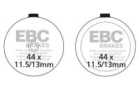 EBC Disc pad set FA046