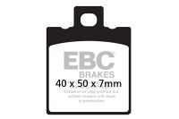 EBC Disc pad set *FRONT* FA047(7MM)