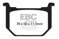 EBC Disc pad set FA051 *FRONT* SUZUKI