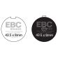 EBC Disc pad set FA056