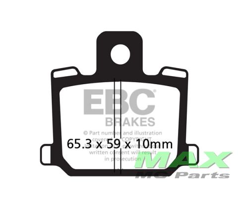 EBC Disc pad set FA064 FRONT