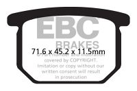 EBC Disc pad set FRONT FA065 SUZUKI