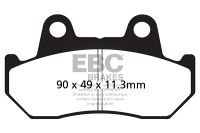 EBC Disc Pads*REAR(+FF)* FA069/3*11,5MM
