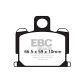 EBC Disc pad set*FRONT* FA070   XV920