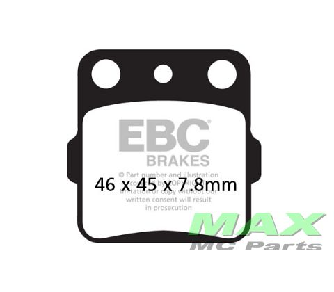 EBC Disc Brake Pads FF/RR *SPORT*FA084R 