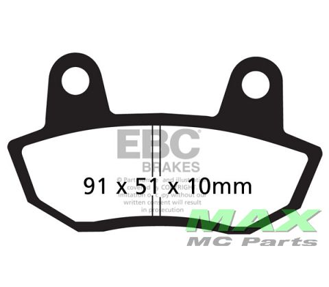 EBC Disc pad set*FRONT*FA090 CB650SC
