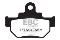 EBC Disc pad *FRONT* FA106/2TT DR650