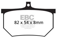 EBC Disc pad set FA107A