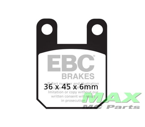 EBC MXS Sintered Off Road Race Pads
