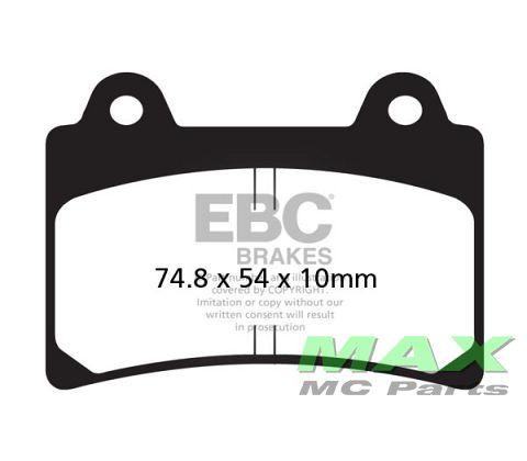 EBC Disc pad *FRONT* FA123
