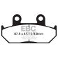 EBC Sinter *FRONT* FA124HH *9,8MM*