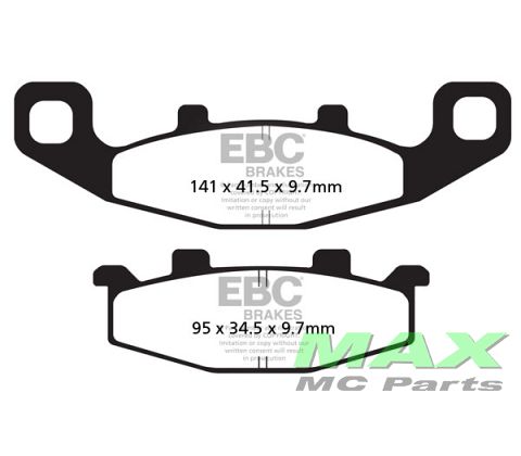 EBC Disc pad SINTER *FRONT/REAR*