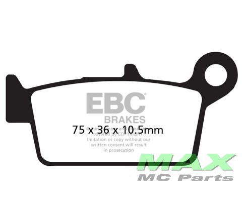 EBC MXS Sintered Off Road Race Pads