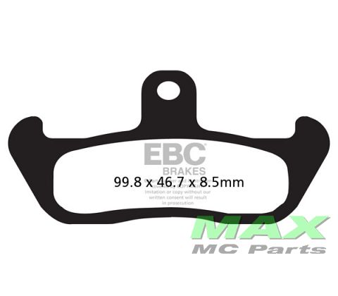 EBC Disc pad set SINTER SP*FRONT* FA134R
