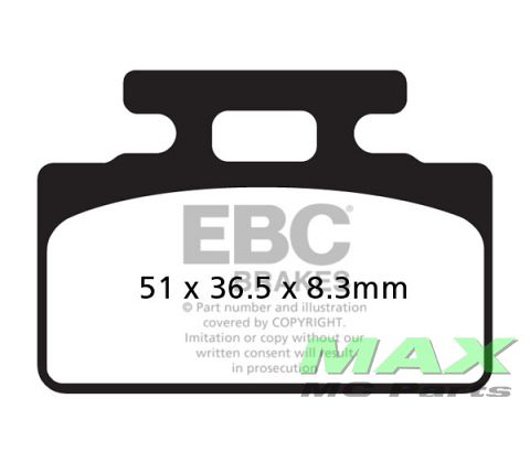 EBC Disc pad set FA151