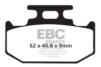 EBC Disc pad set REAR FA152TT MX SPECIAL