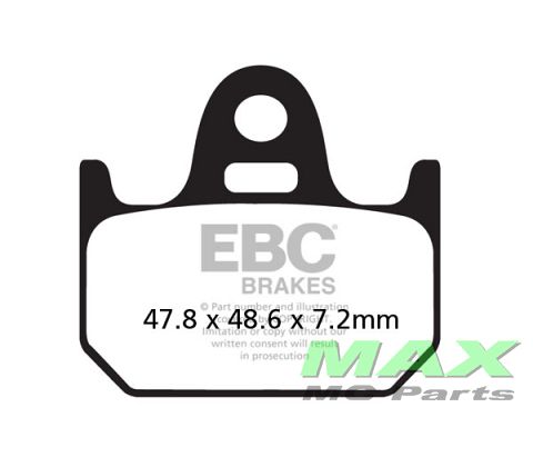 EBC Disc pad set FA162