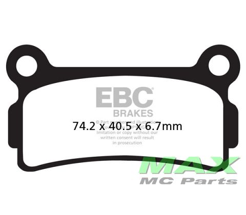 EBC Disc pad set FA164