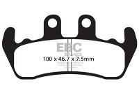 EBC Disc pad set FA166