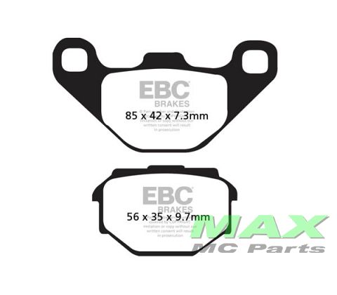 EBC Disc pad set*REAR/(FRONT)* FA173