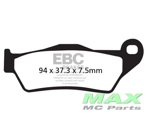 EBC MXS Sintered Off Road Race Pads