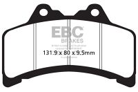EBC Disc pad *FRONT*  FA191 GTS1000