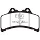EBC Disc pad *FRONT*  FA191 GTS1000